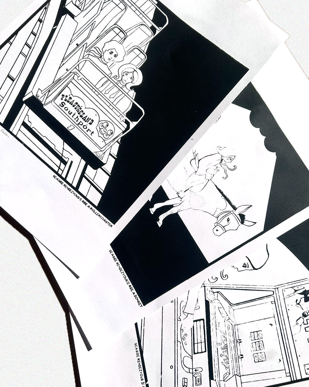 Seaside Rendezvous Limited Edition Screen Prints