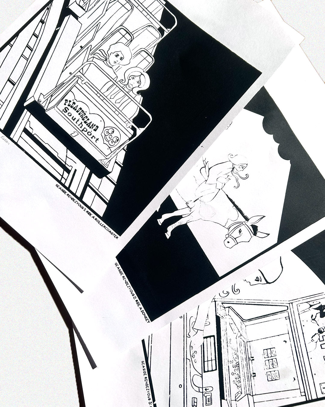 Seaside Rendezvous Limited Edition Screen Prints