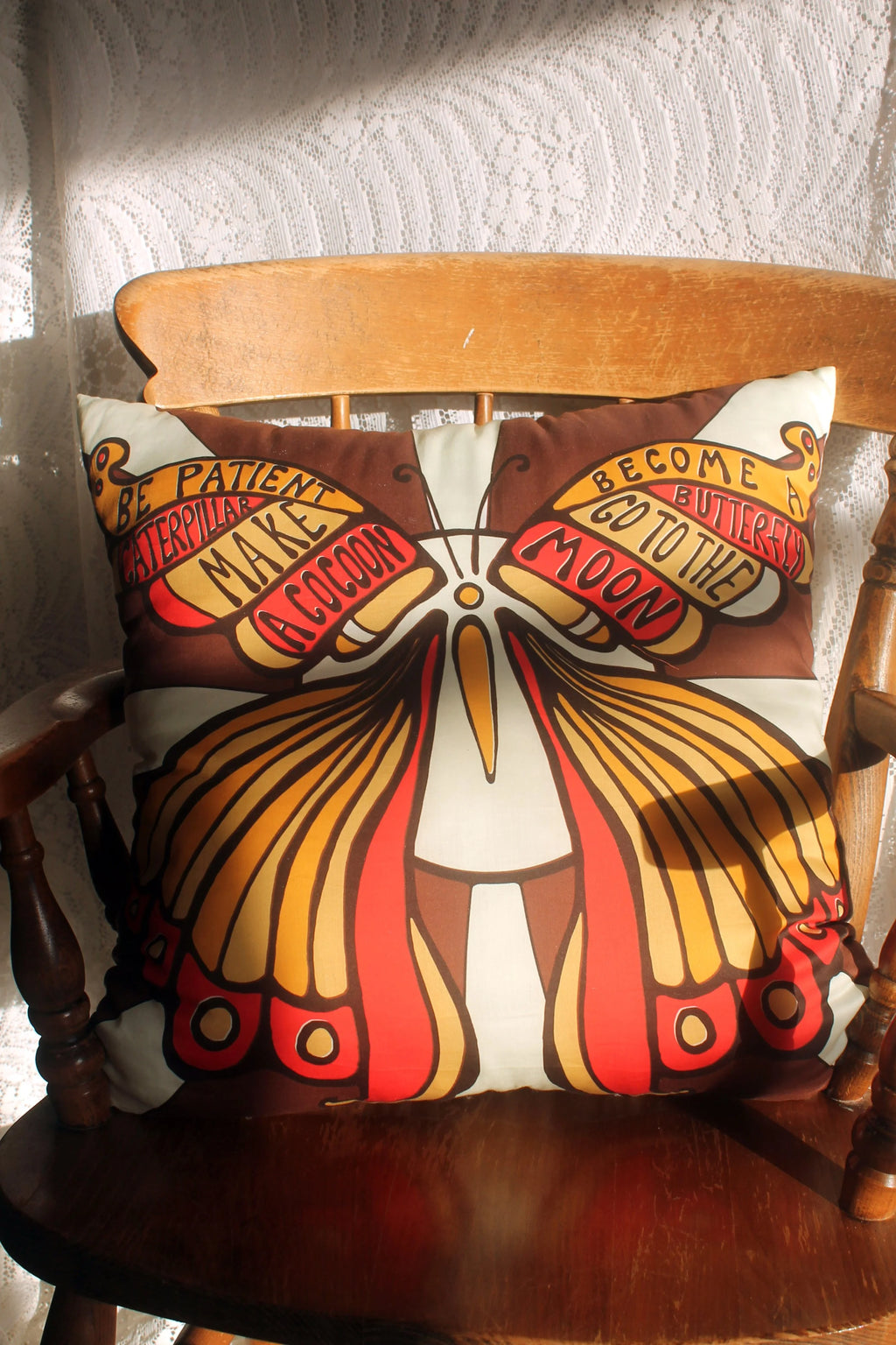 Patience Is A Butterfly Cushions