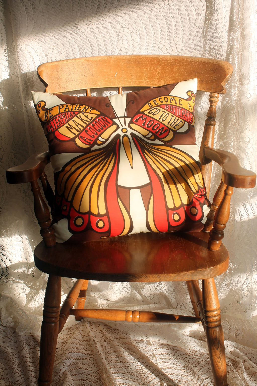 Patience Is A Butterfly Cushions