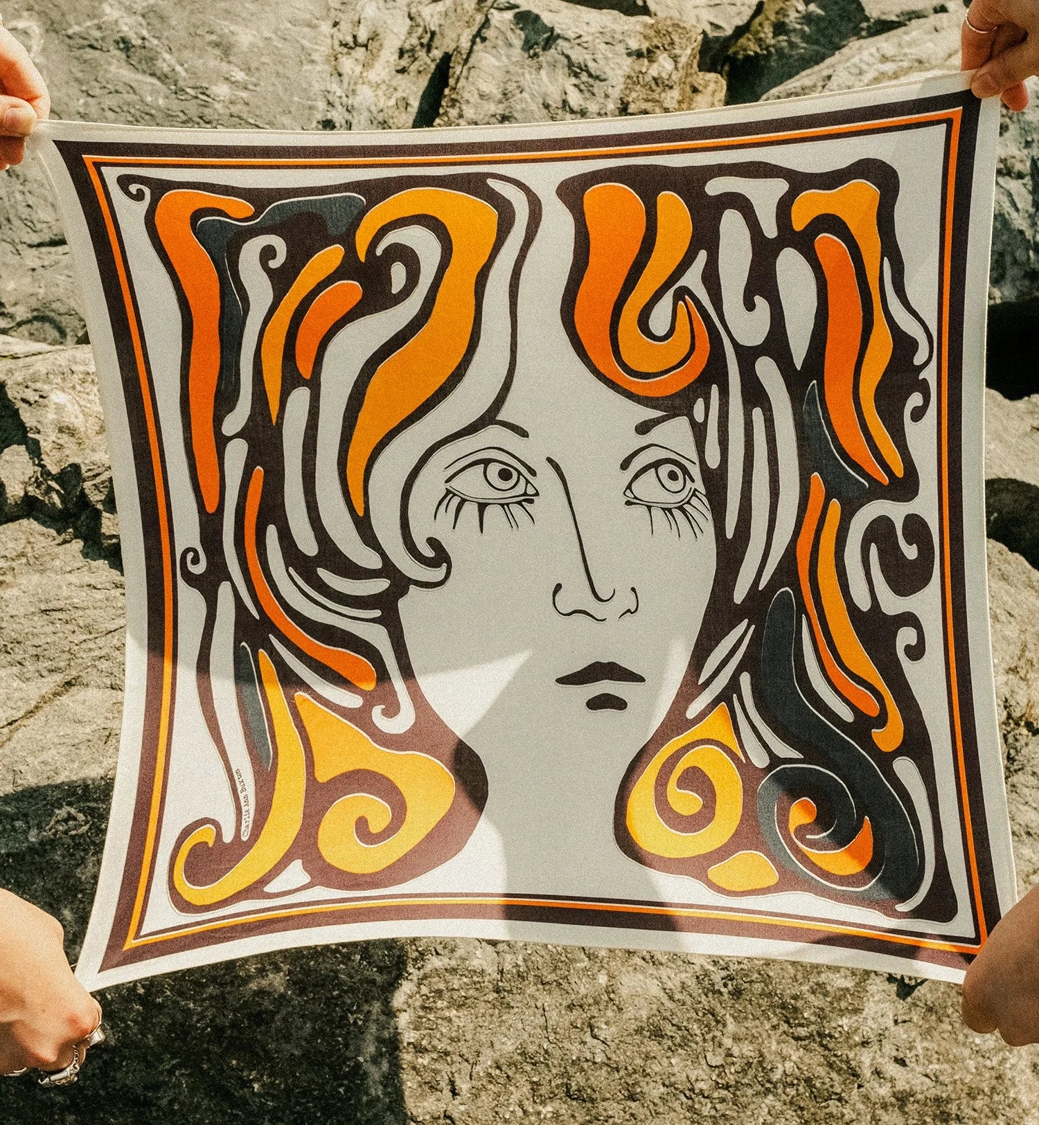 Lady Sunshine Cotton Scarf