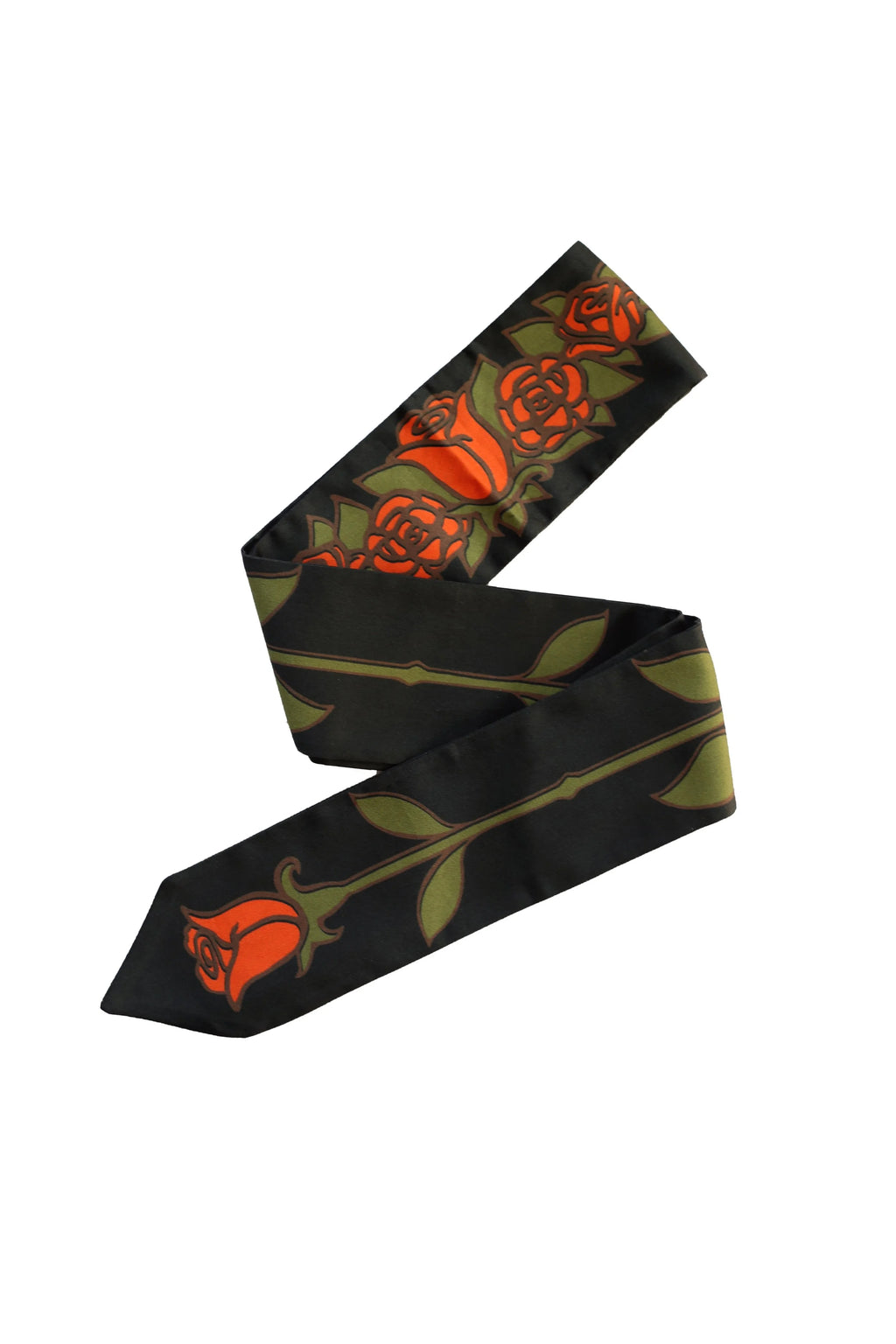 Misty Roses Organic Cotton Skinny Scarf