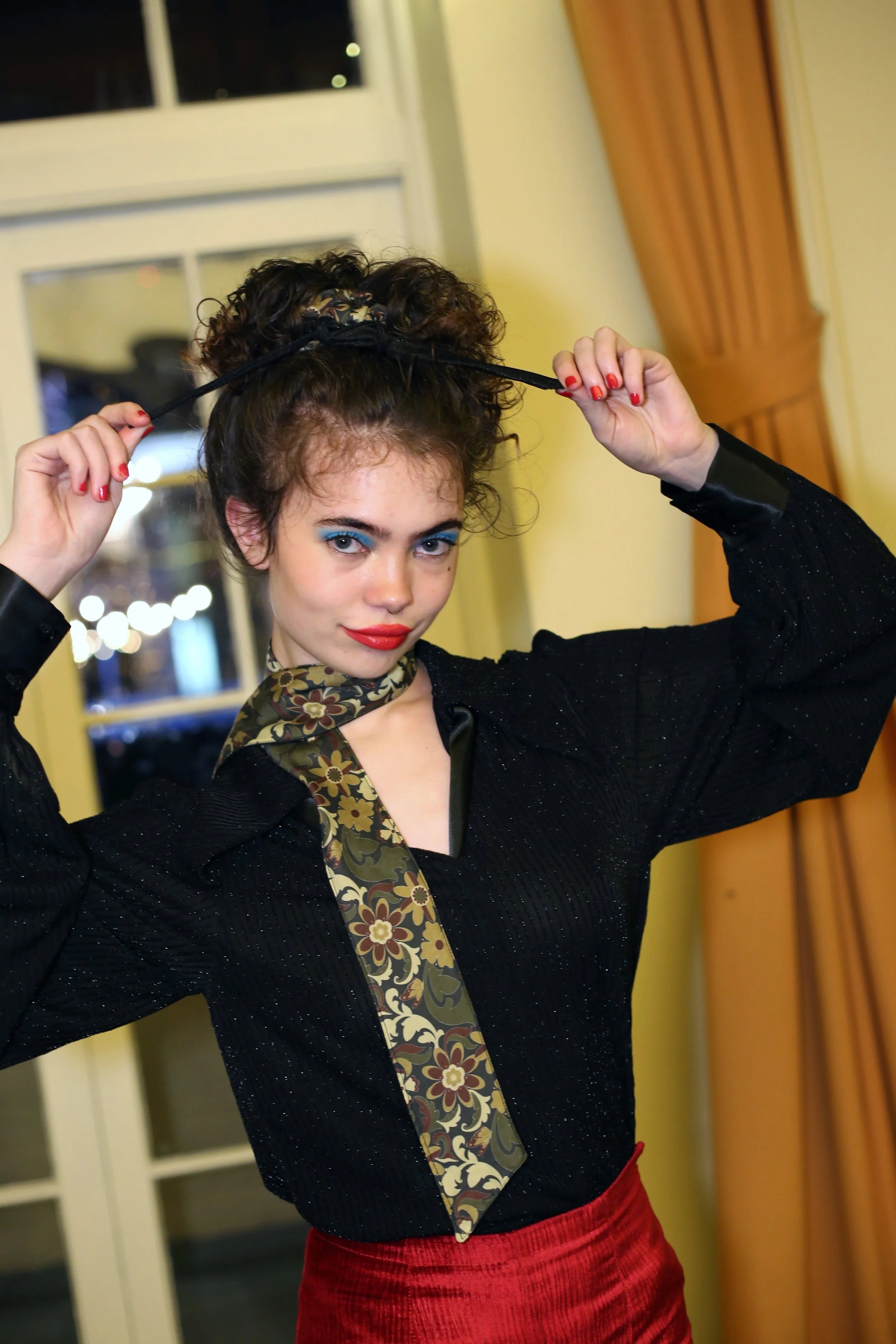 Sunday Afternoon Scrunchie with Bow