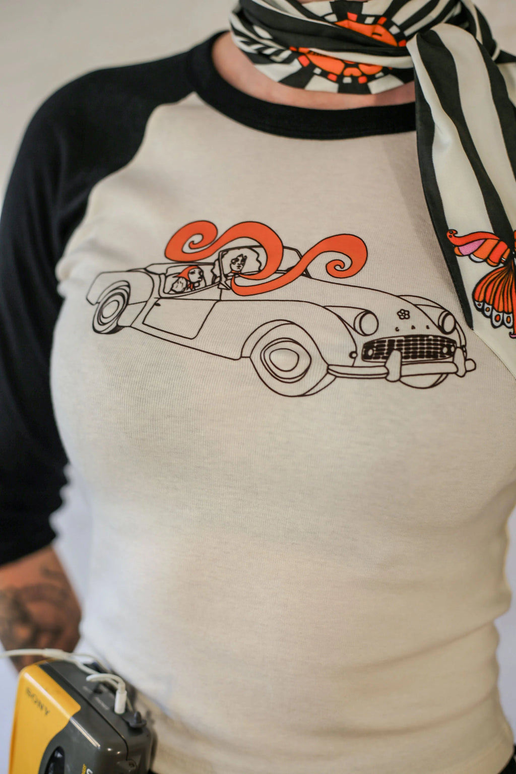 Micro Baseball T-shirt