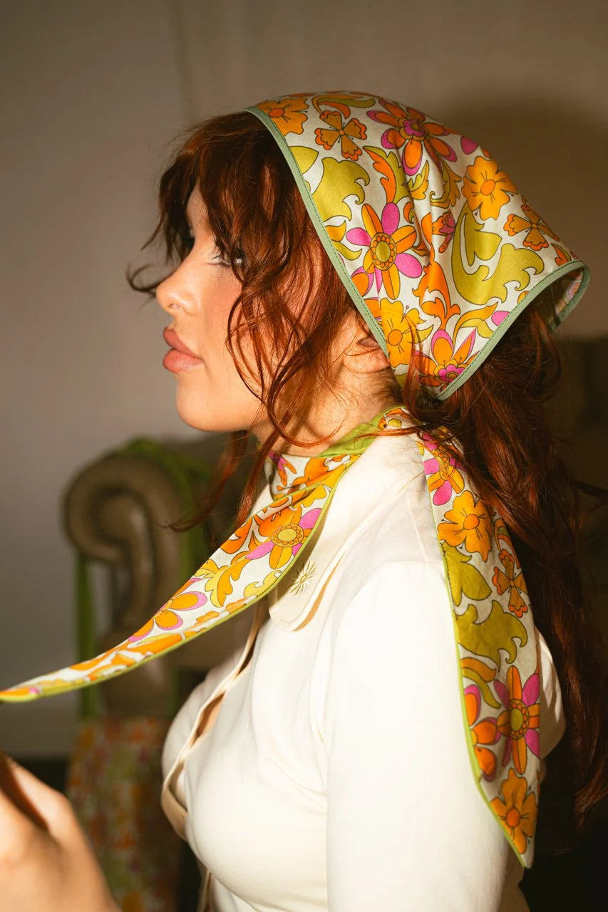 Sunday Morning Triangle Scarf/Bandana