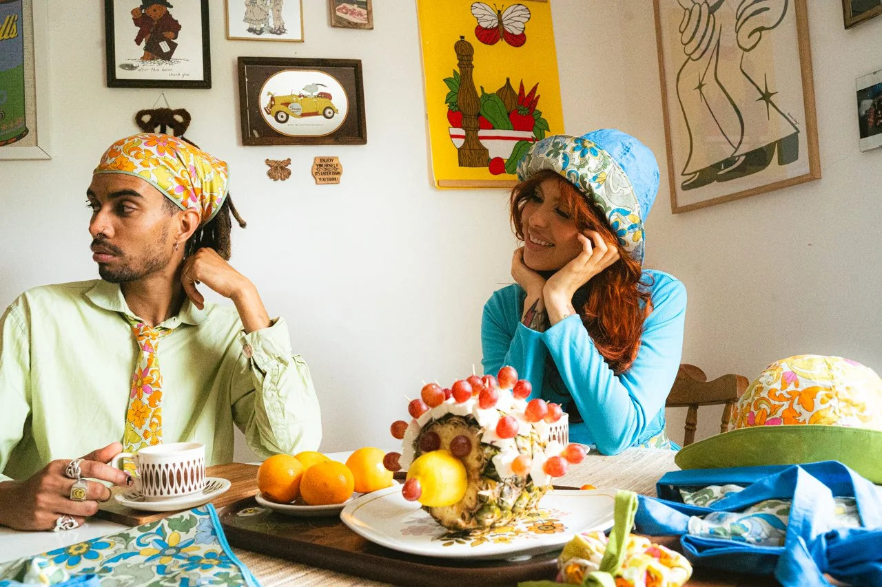 Sunday Morning Triangle Scarf/Bandana