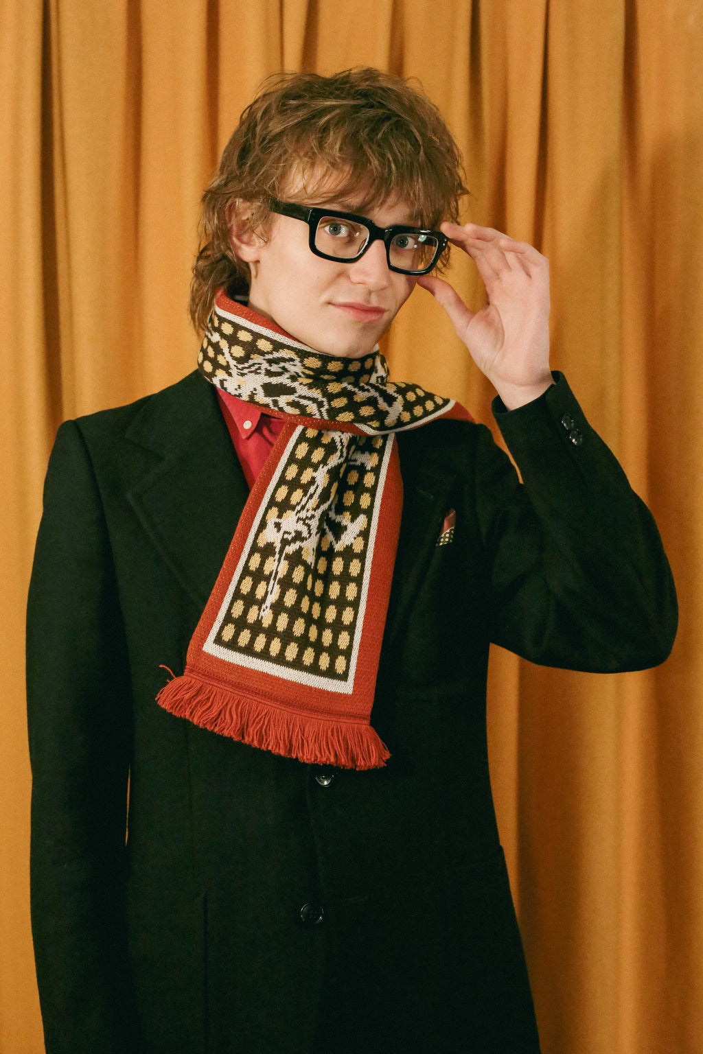 Let Me Take You Dancing Knitted Scarf