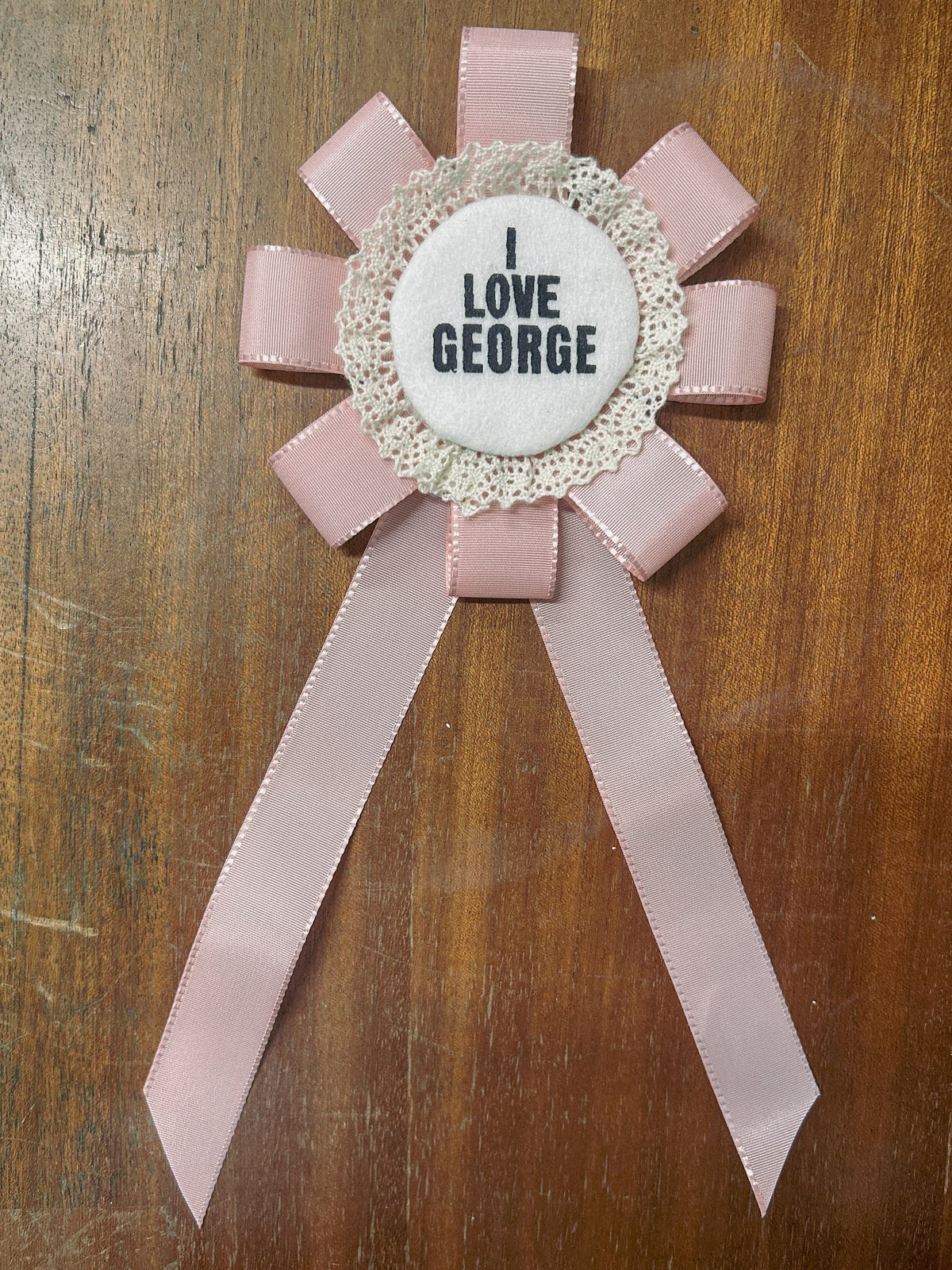 Screen Printed Fan Rosettes