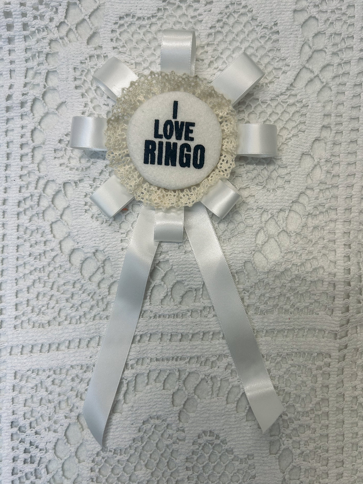 Screen Printed Fan Rosettes