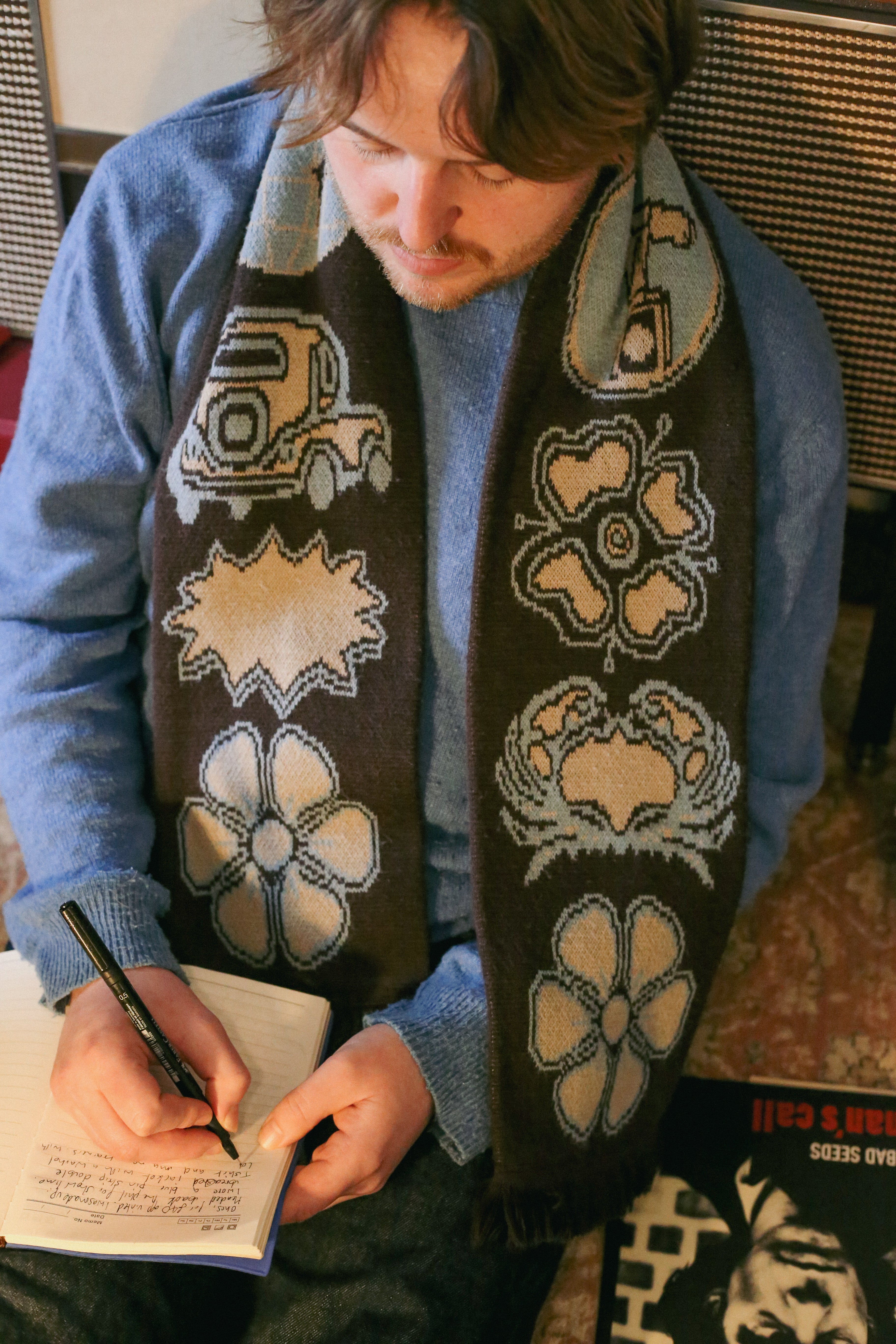 Charlie Ann Buxton X Convenience Gallery Knitted Scarf