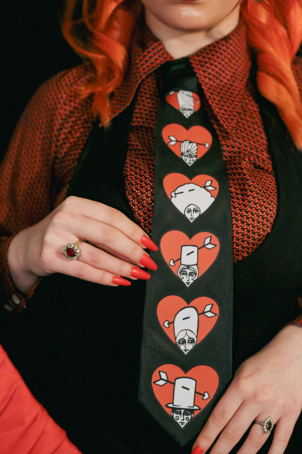 Don't Be Stupid Cupid Tie
