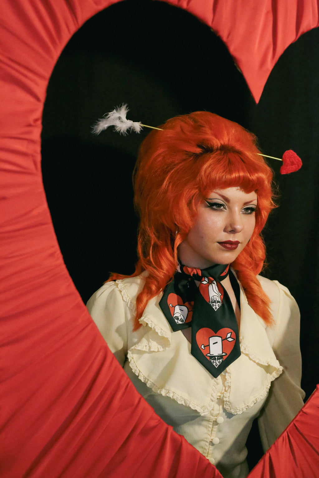 Don't Be Stupid Cupid Skinny Scarf (Limited Edition)