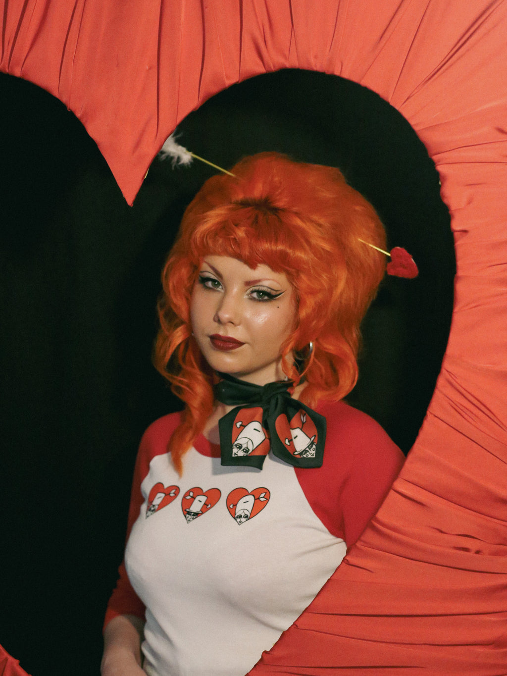 Don't Be Stupid Cupid Skinny Scarf (Limited Edition)