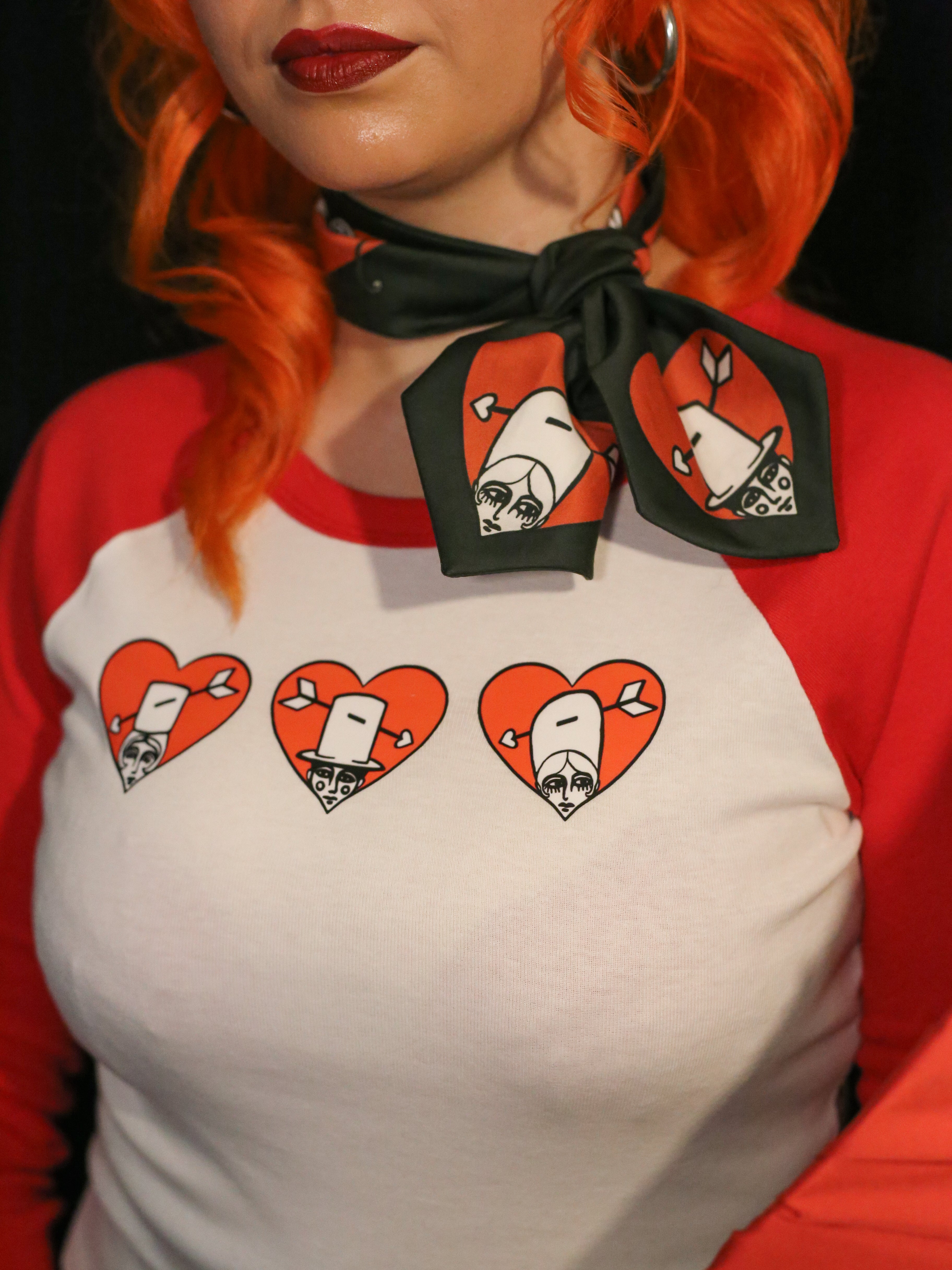 Stupid Cupid T-Shirt in Pink/Red – Midge Blitz Stupid Cupid T-Shirt in Pink/Red – Midge Blitz