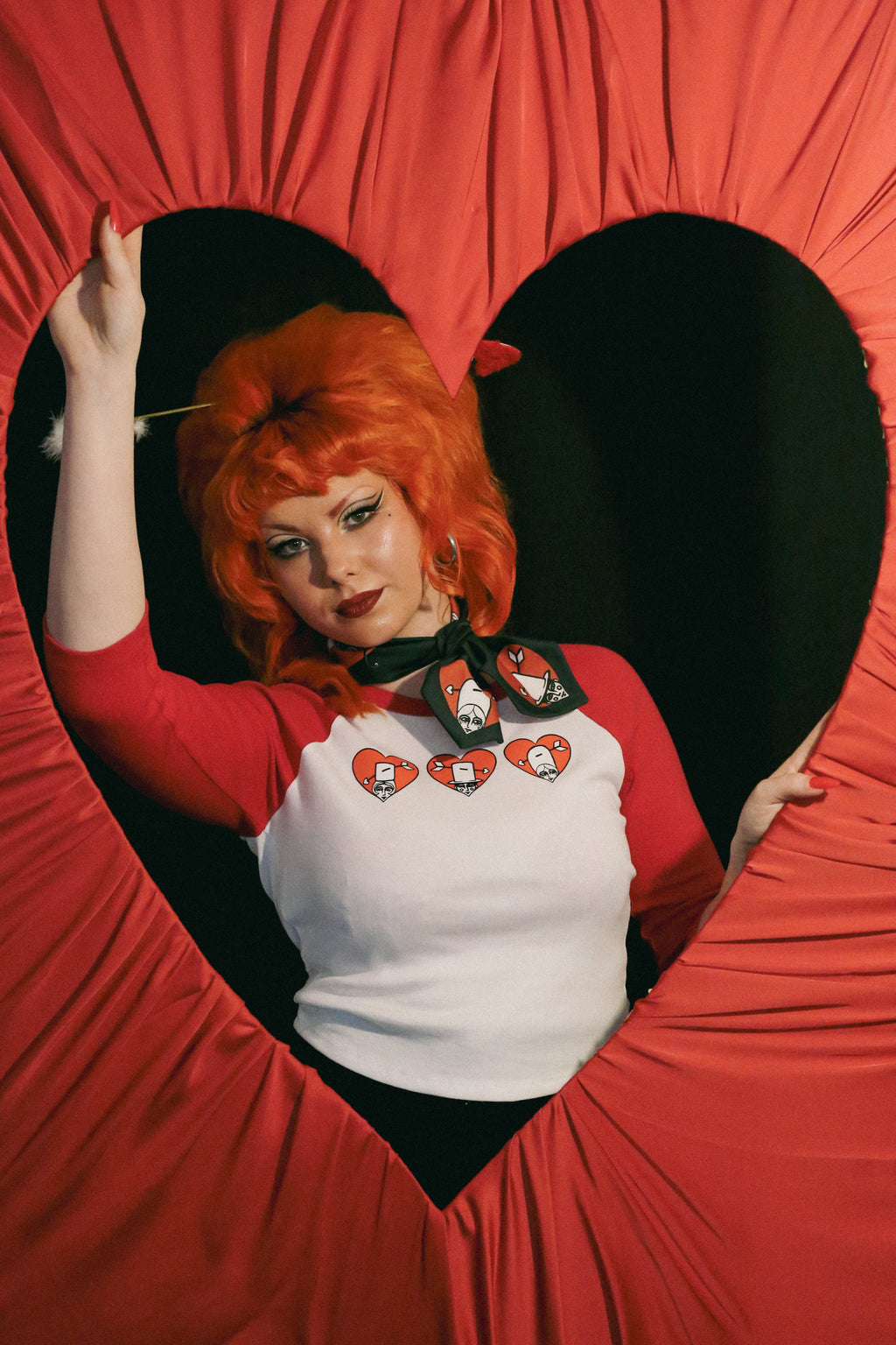 Don't Be Stupid Cupid Micro Baseball T-shirt