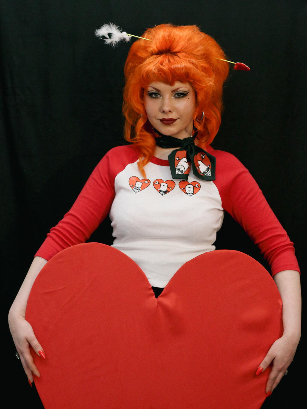 Don't Be Stupid Cupid Micro Baseball T-shirt