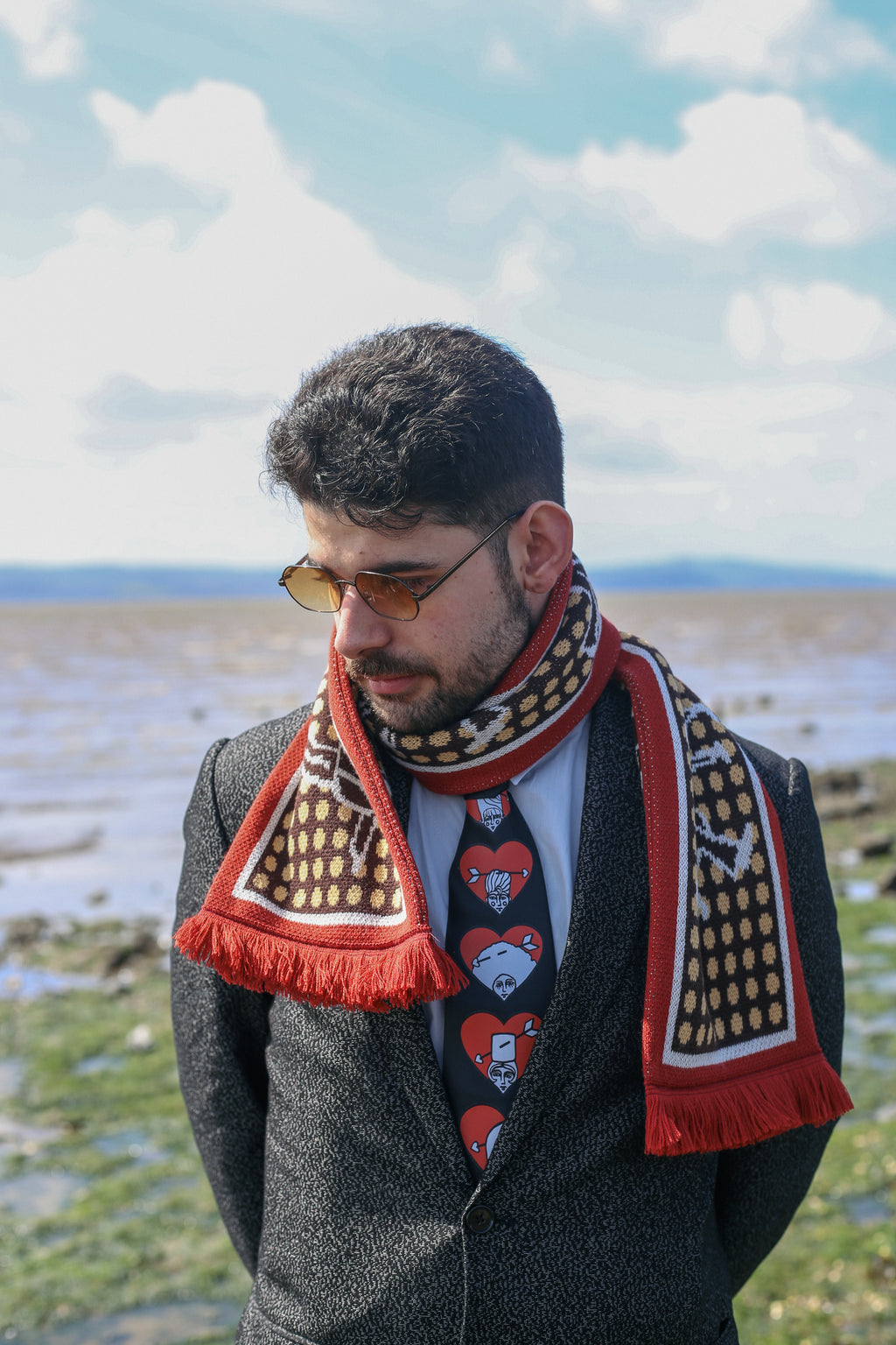 Let Me Take You Dancing Knitted Scarf