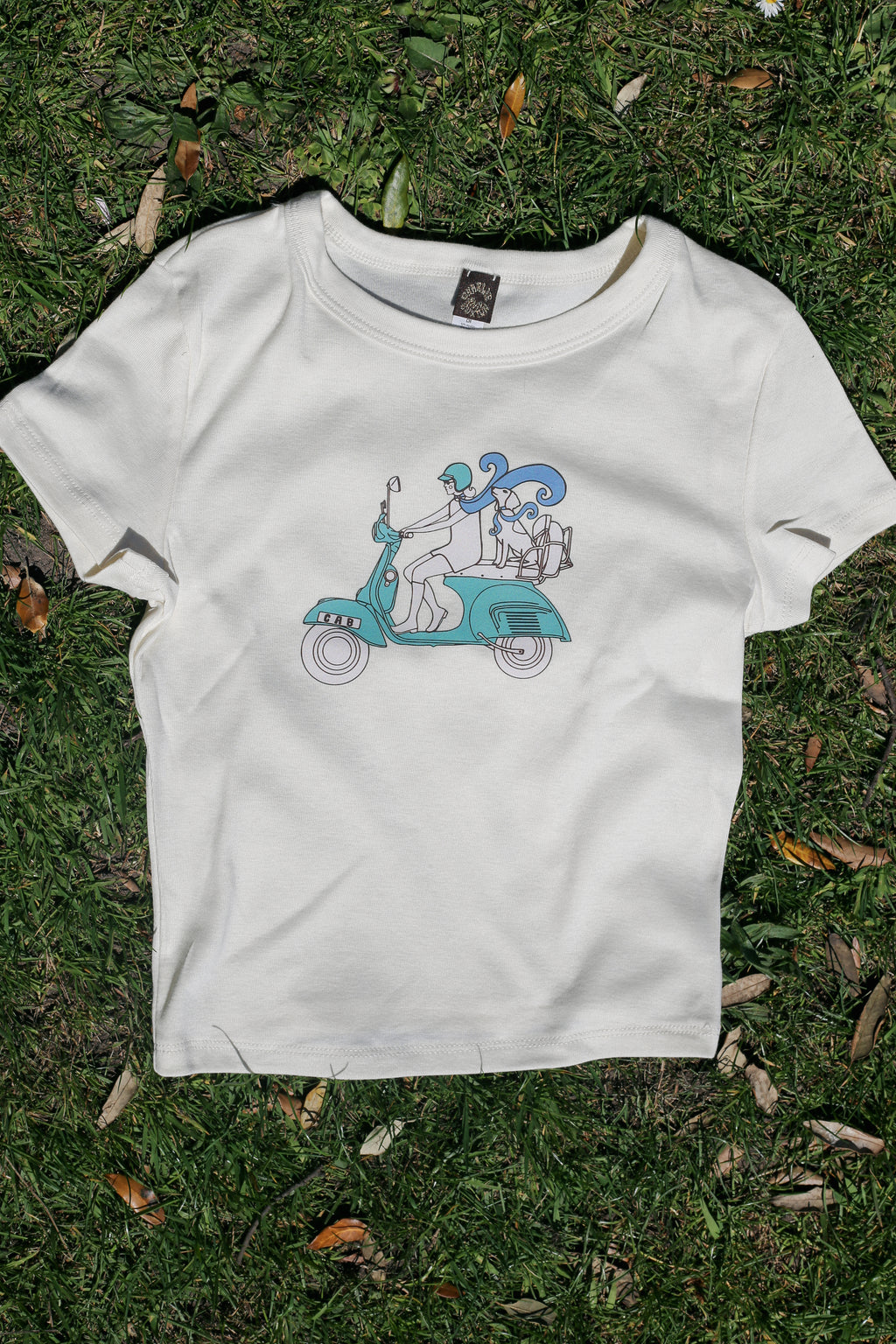 Scootin' Together Baby Tee