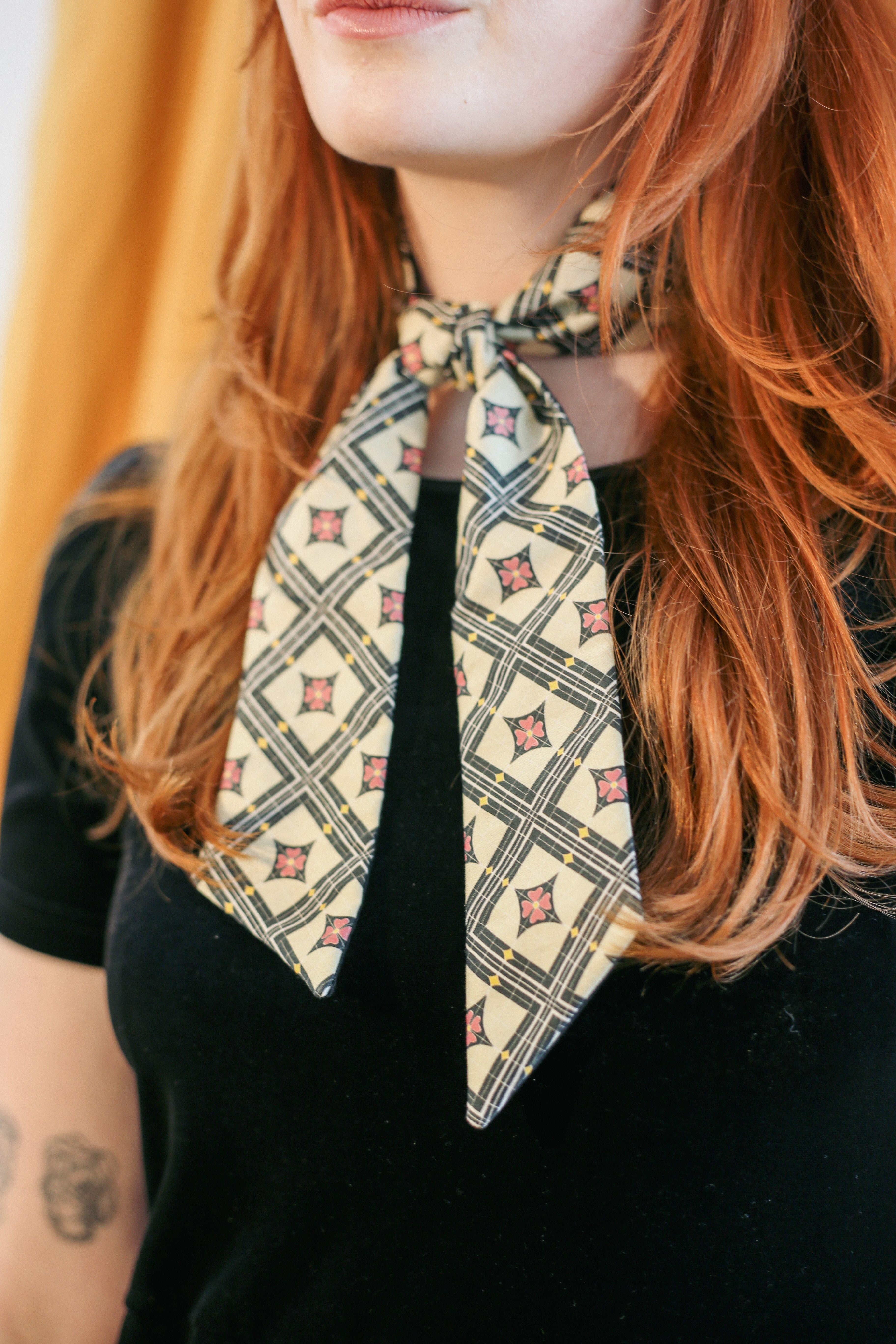 Out On The Tiles Skinny Scarf