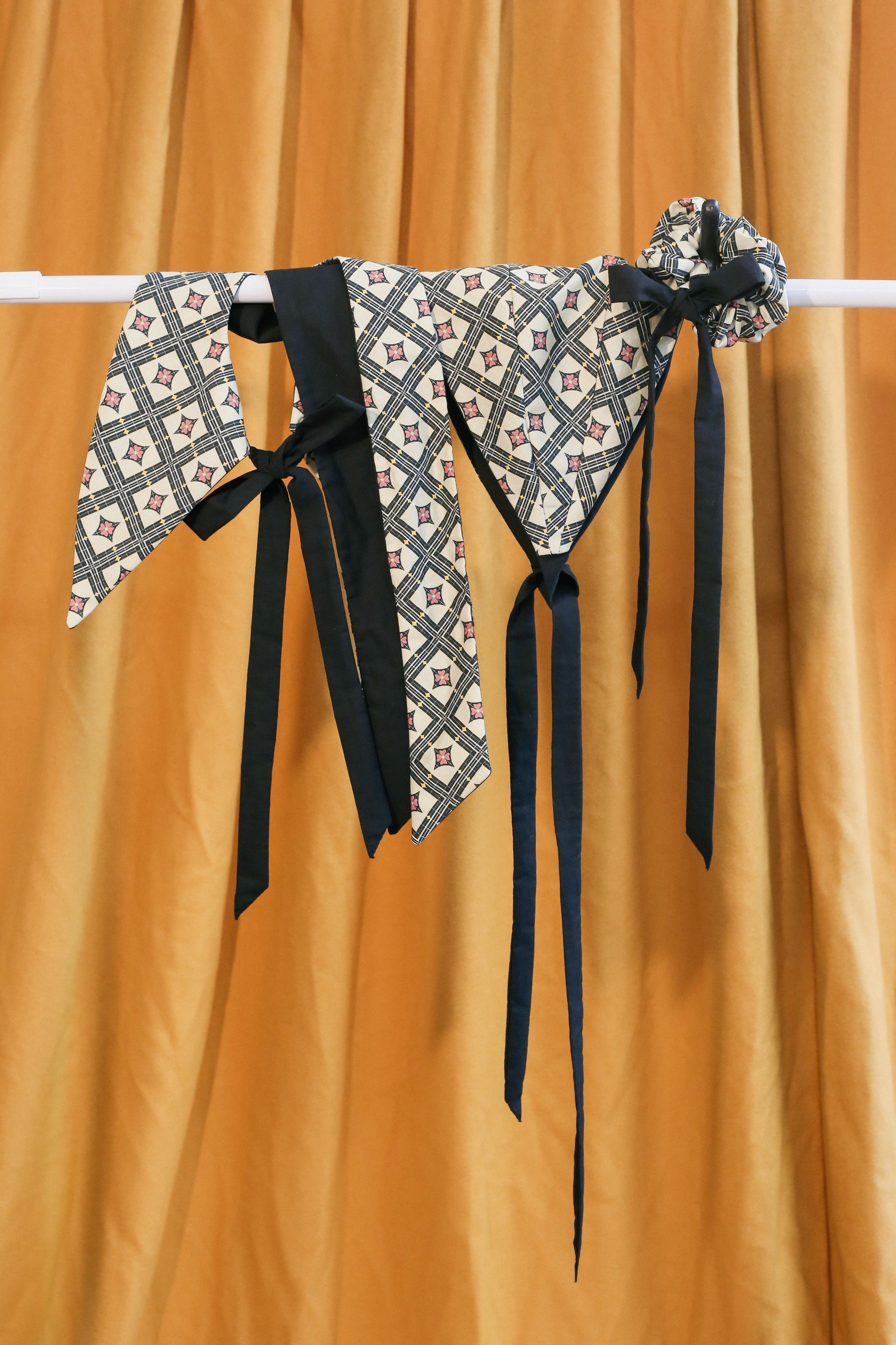 Out On The Tiles Scrunchie with Bow