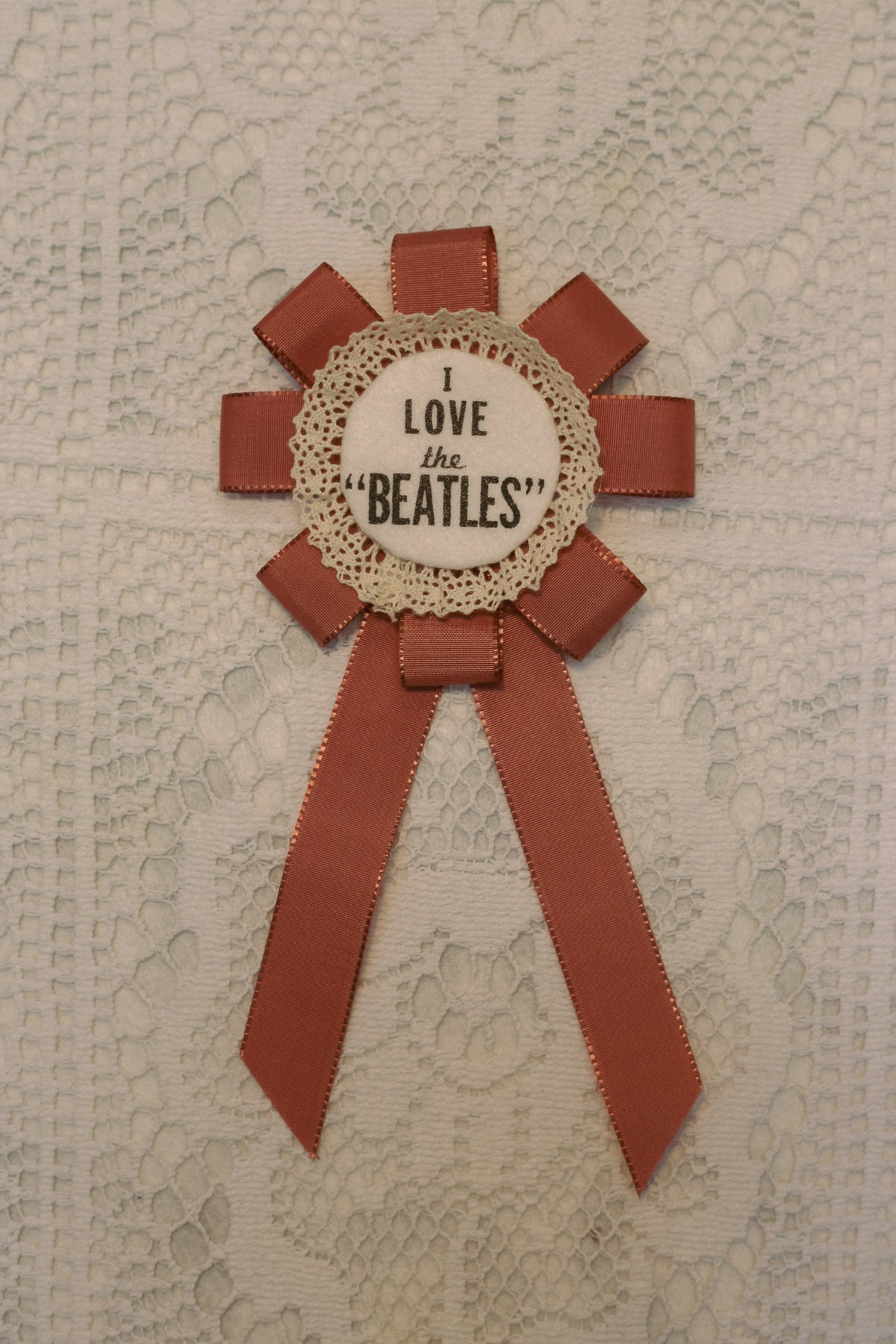 Screen Printed Fan Rosettes