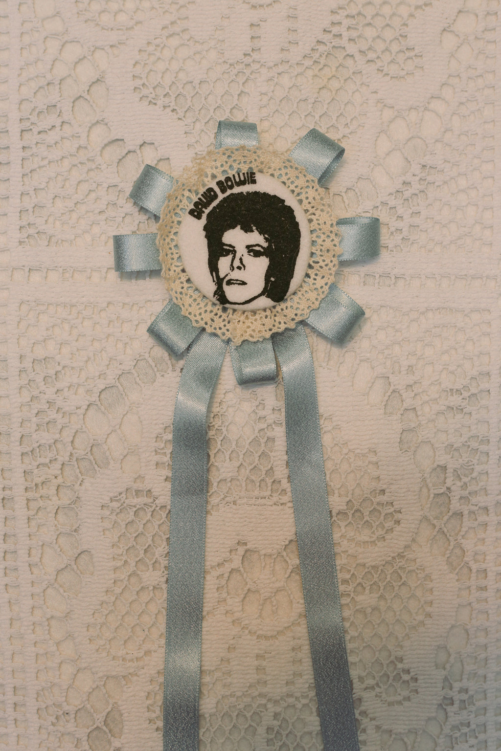 Screen Printed Fan Rosettes