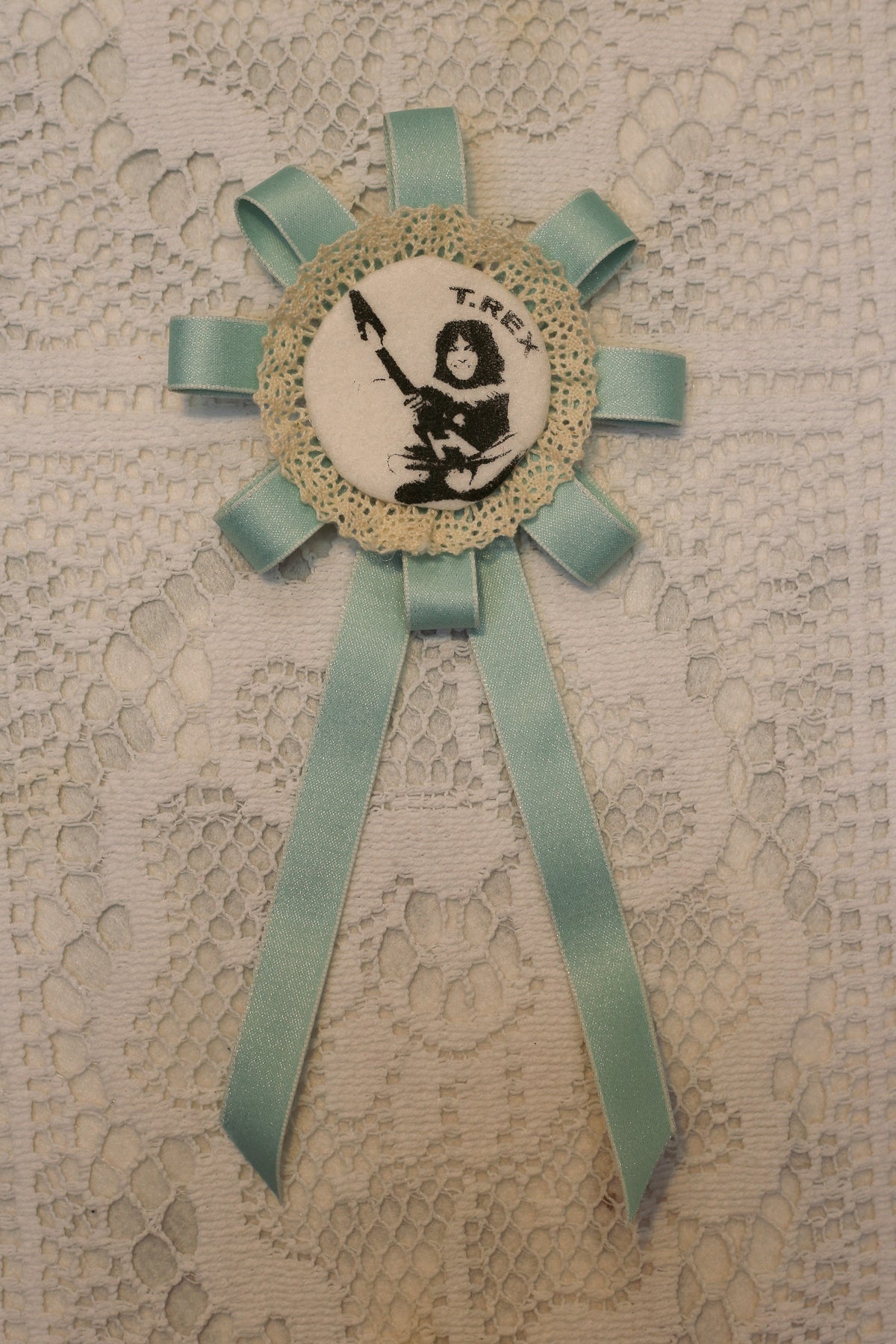 Screen Printed Fan Rosettes