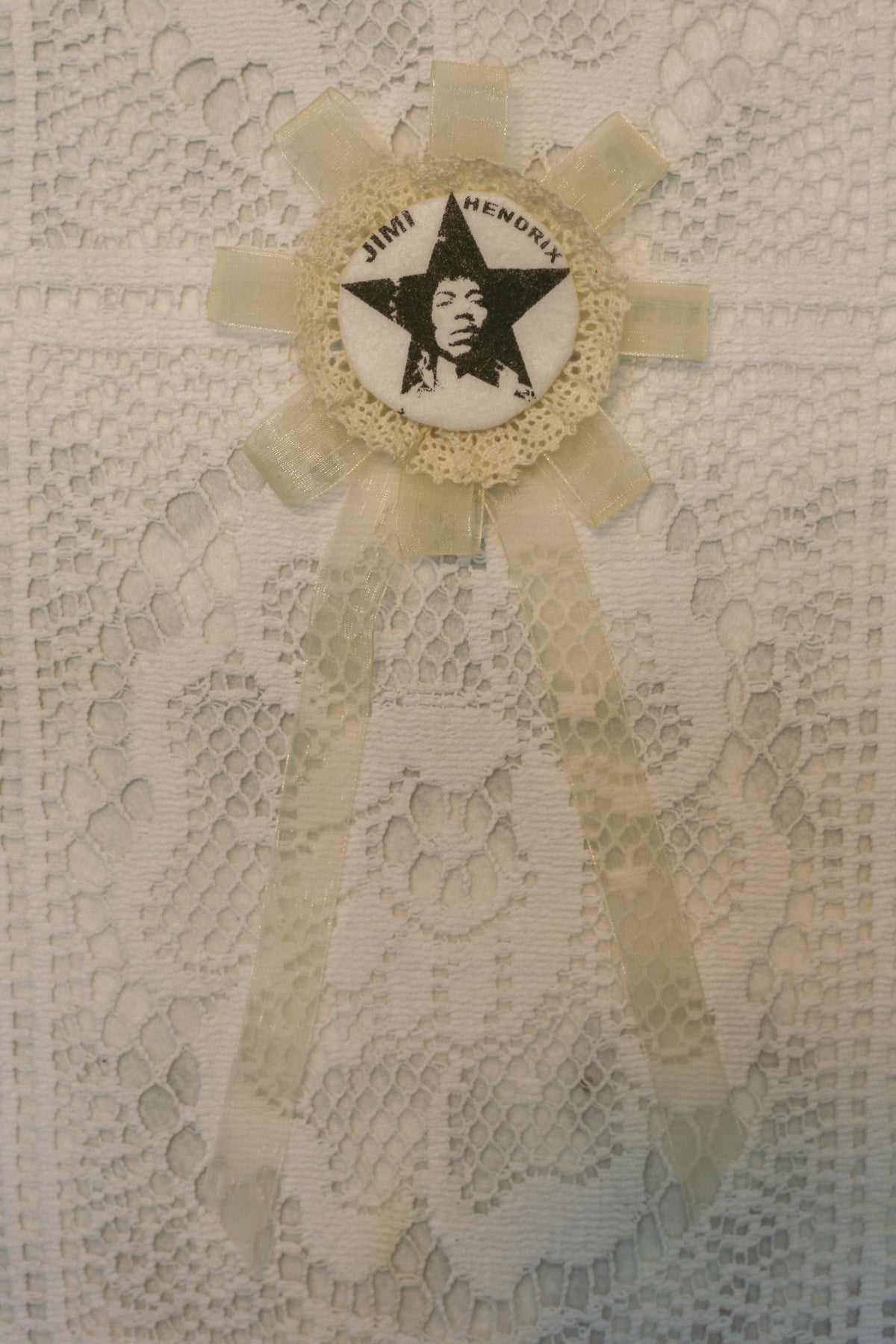 Screen Printed Fan Rosettes