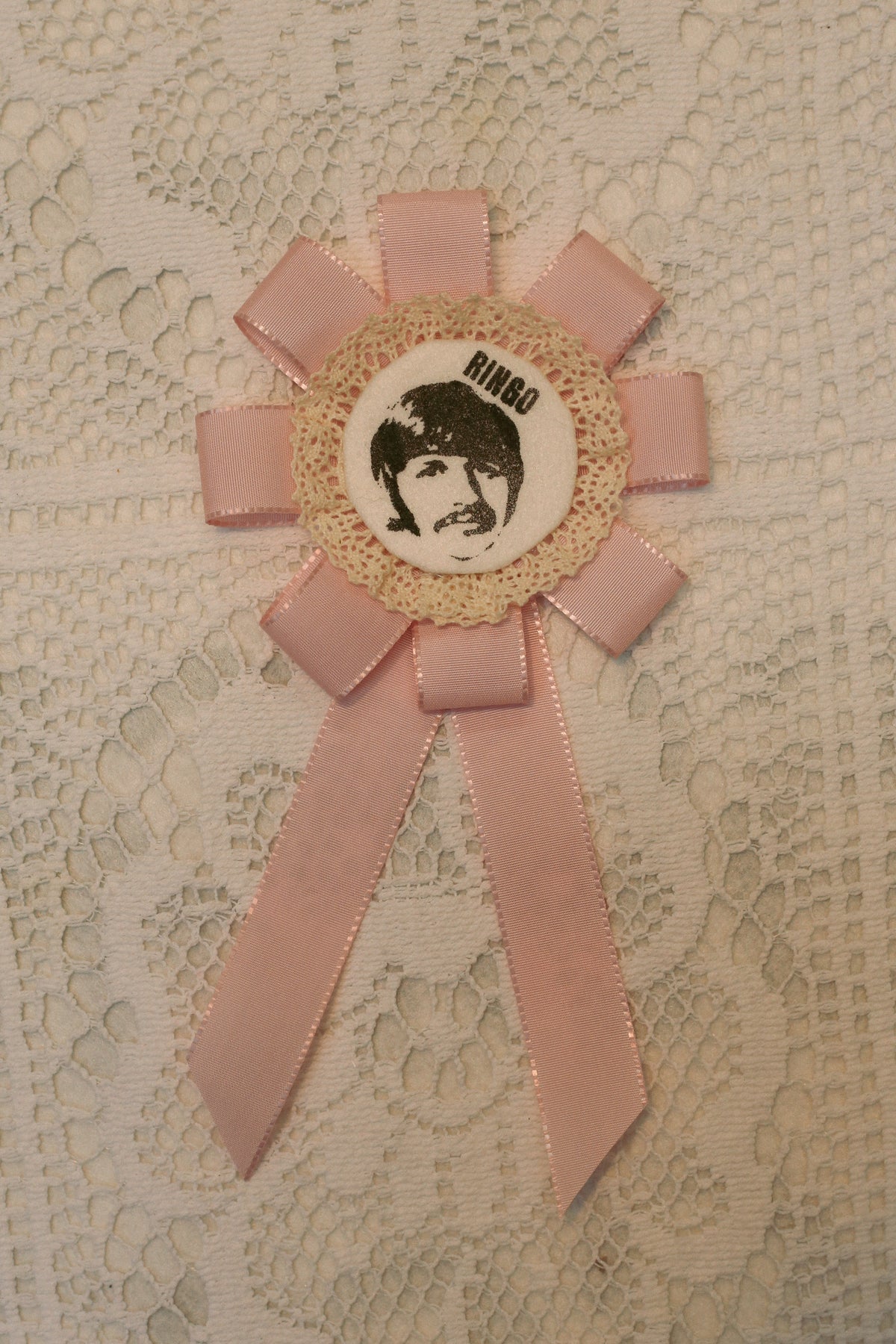 Screen Printed Fan Rosettes