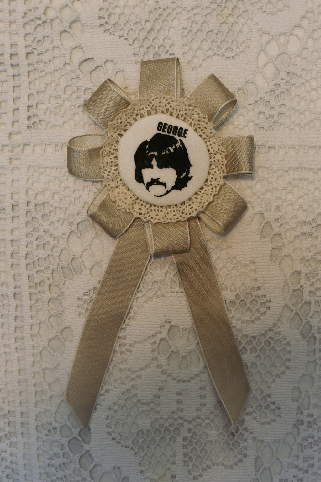 Screen Printed Fan Rosettes