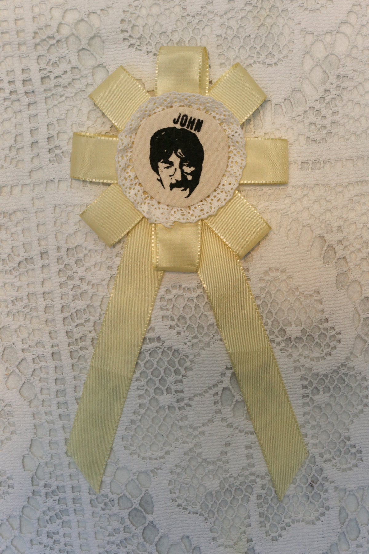 Screen Printed Fan Rosettes