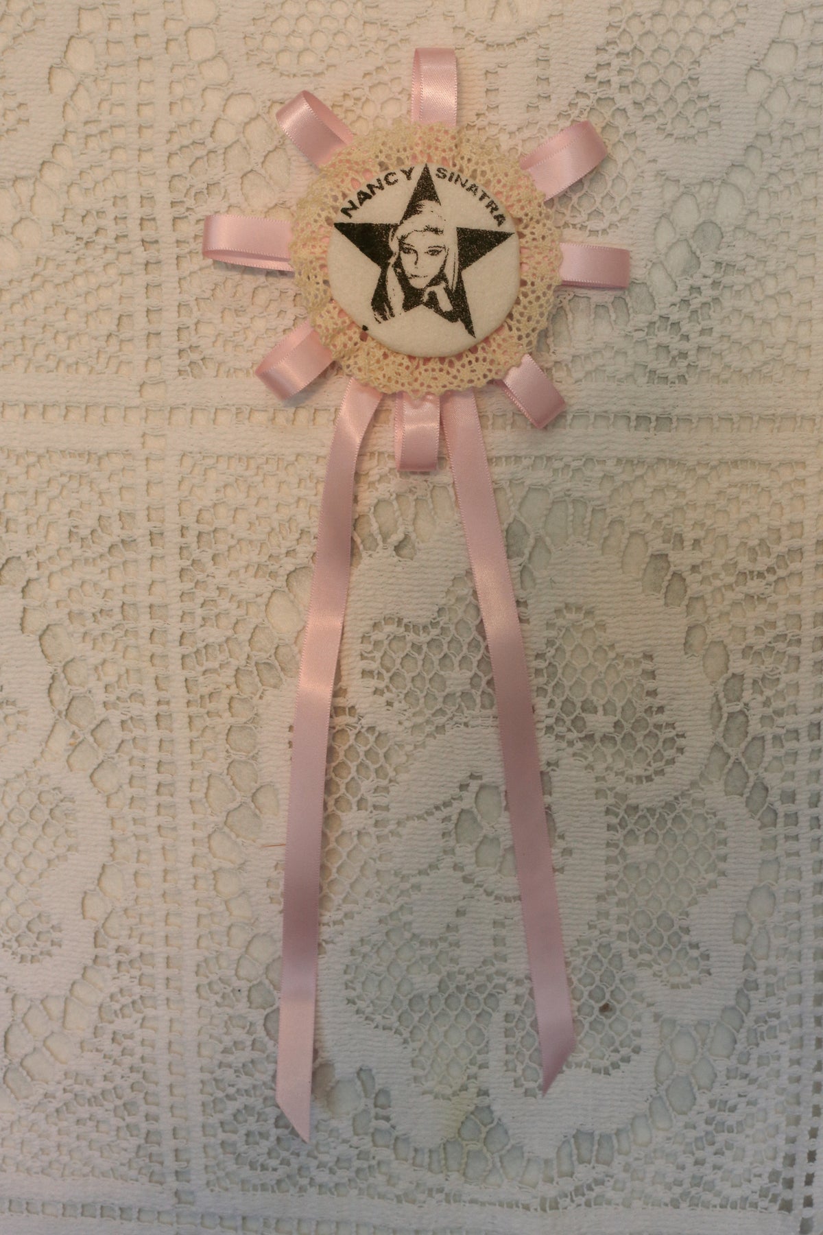 Screen Printed Fan Rosettes