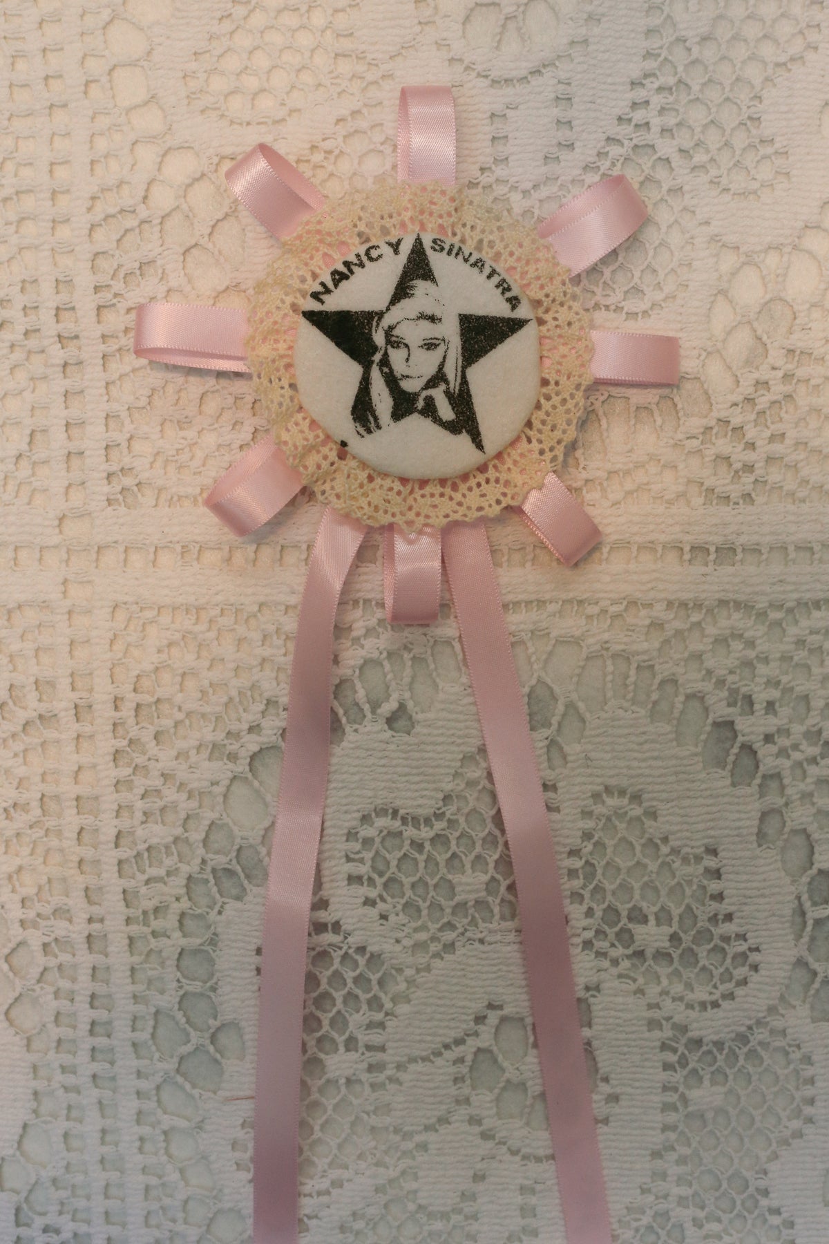 Screen Printed Fan Rosettes
