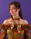 A Rose For A Rose Skinny Scarf