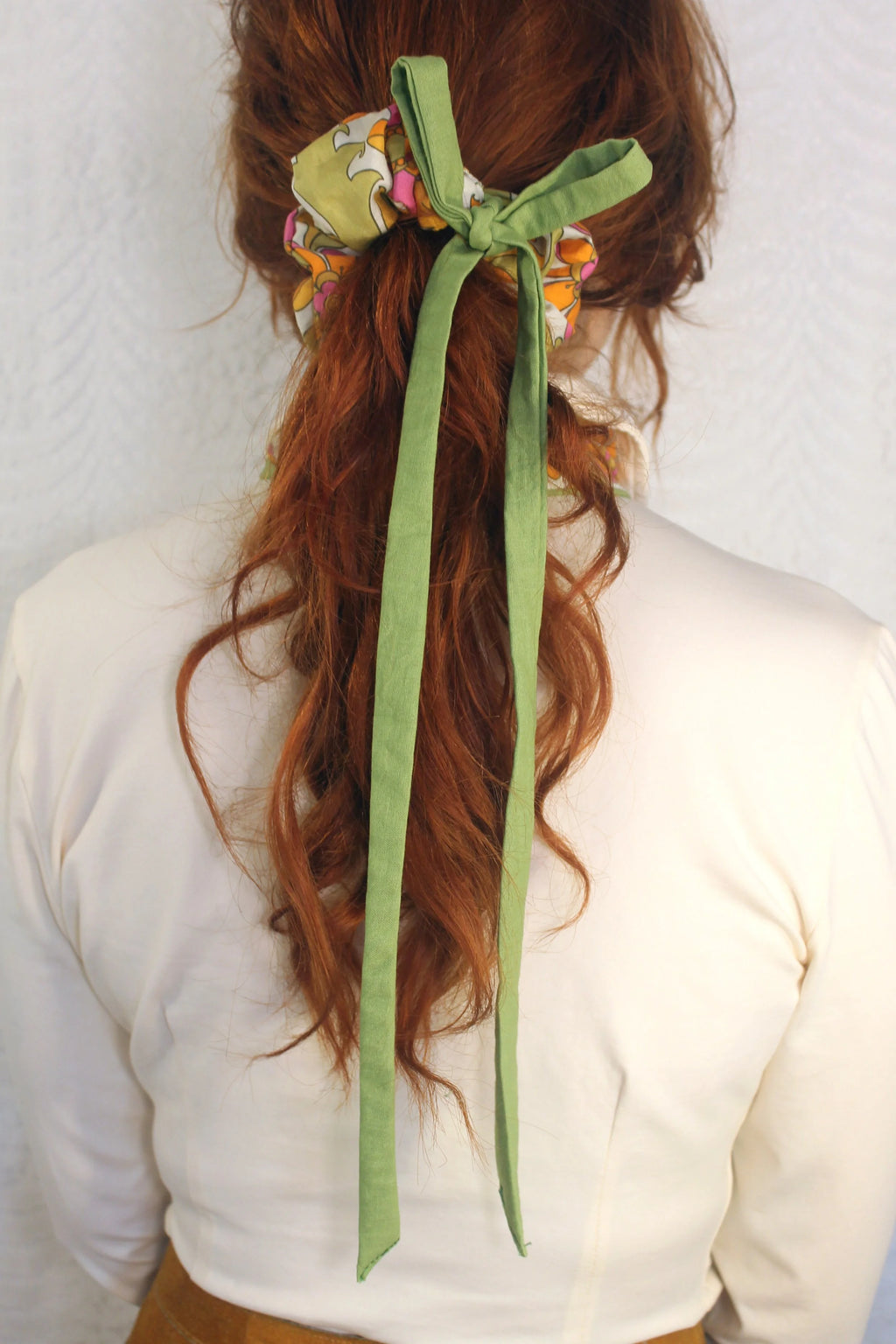 Sunday Morning Scrunchie with Bow