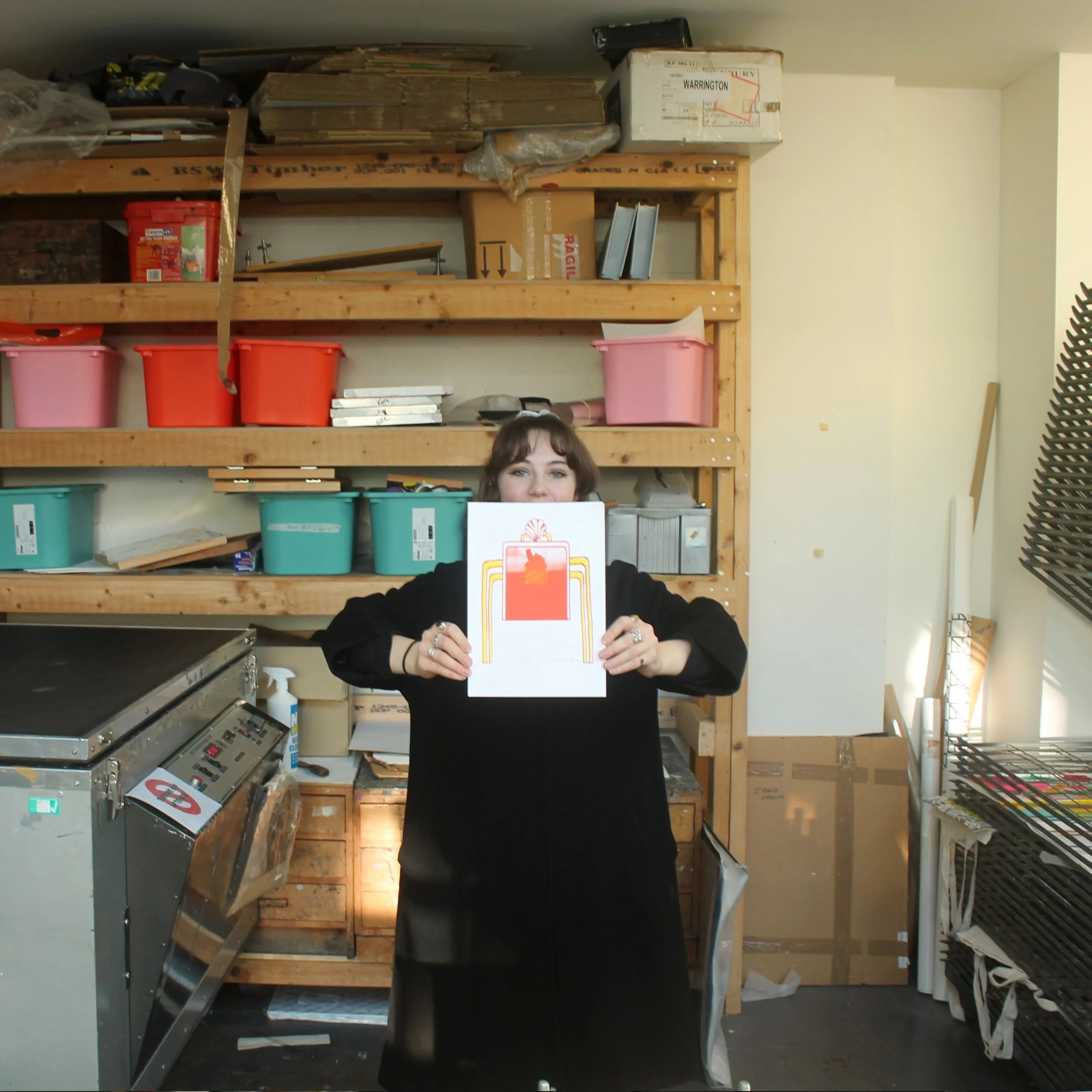 Ice Cream 'Sundays' Screen Print